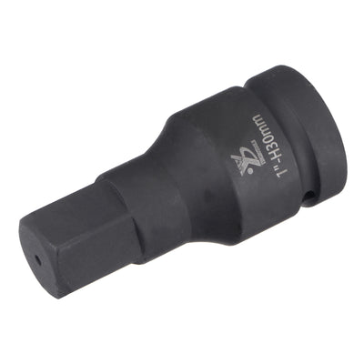 Harfington Impact Hex Bit Socket, High Carbon Steel Metric Sizes