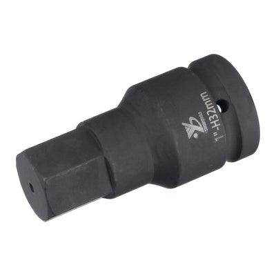 Harfington Impact Hex Bit Socket, High Carbon Steel Metric Sizes