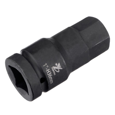 Harfington Impact Hex Bit Socket, High Carbon Steel Metric Sizes
