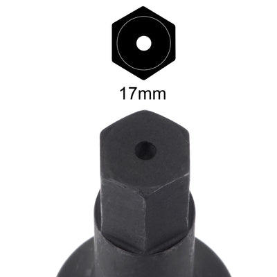 Harfington Impact Hex Bit Socket, High Carbon Steel Metric