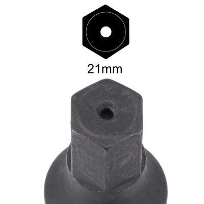 Harfington Impact Hex Bit Socket, High Carbon Steel Metric