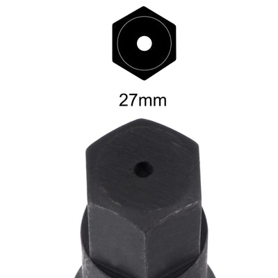 Harfington Impact Hex Bit Socket, High Carbon Steel Metric