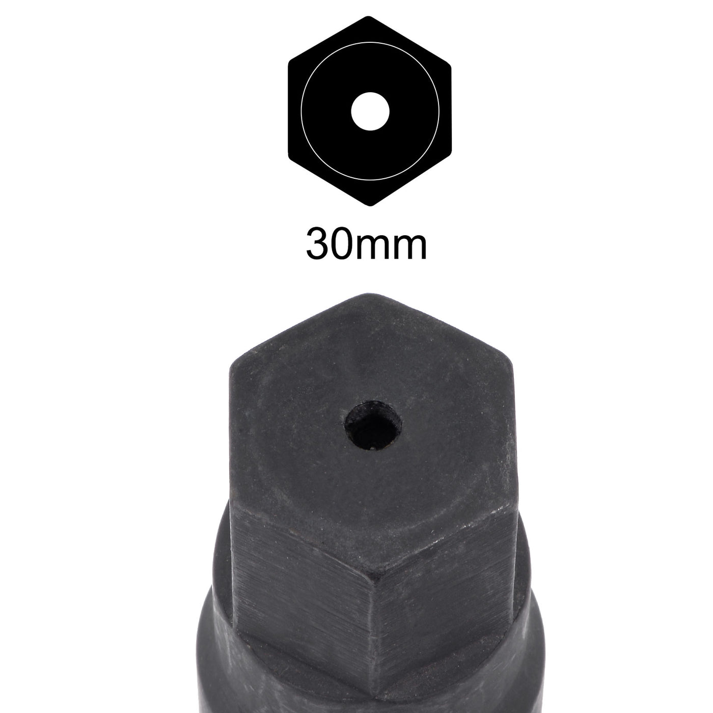 Harfington Impact Hex Bit Socket, High Carbon Steel Metric