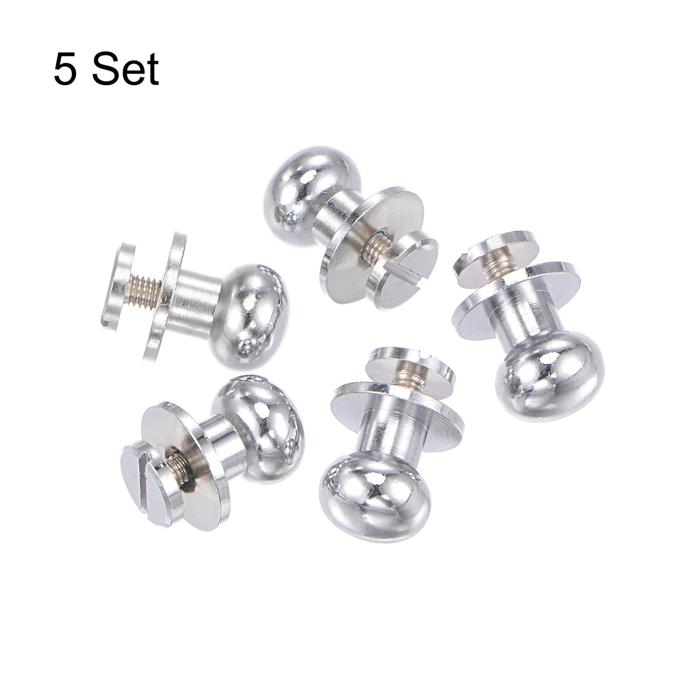 Harfington Brass Round Head Stud Screw Rivets