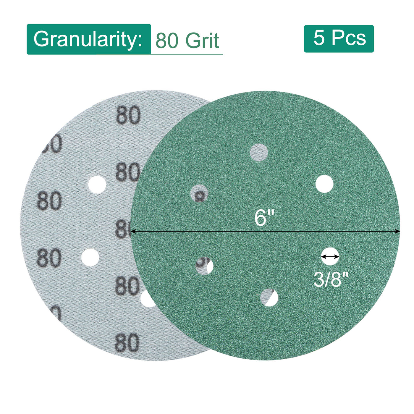 Harfington Film Sandpaper Random Orbital Sanding Disc