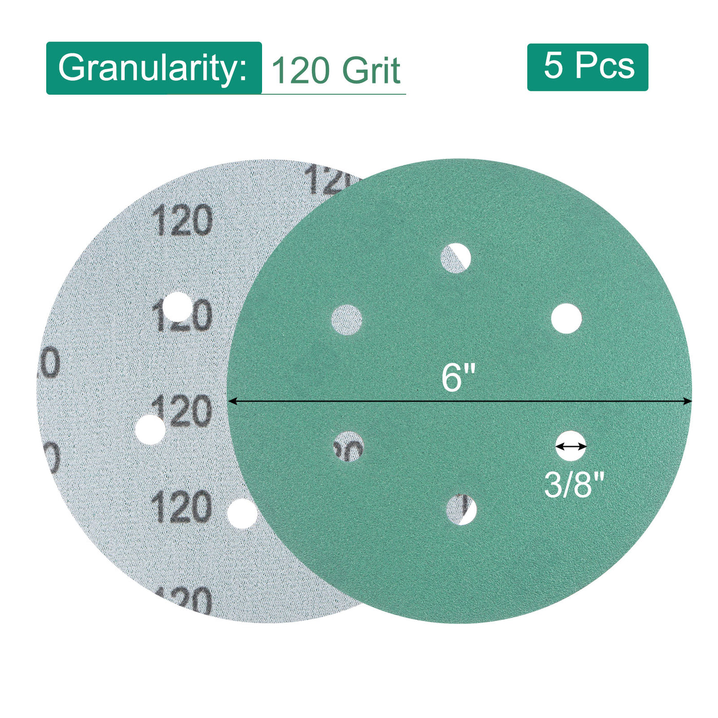 Harfington Film Sandpaper Random Orbital Sanding Disc