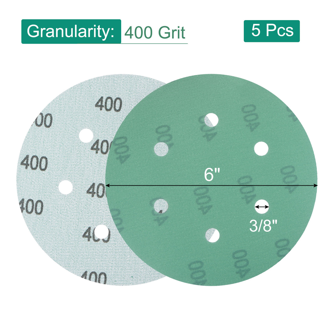 Harfington Film Sandpaper Random Orbital Sanding Disc