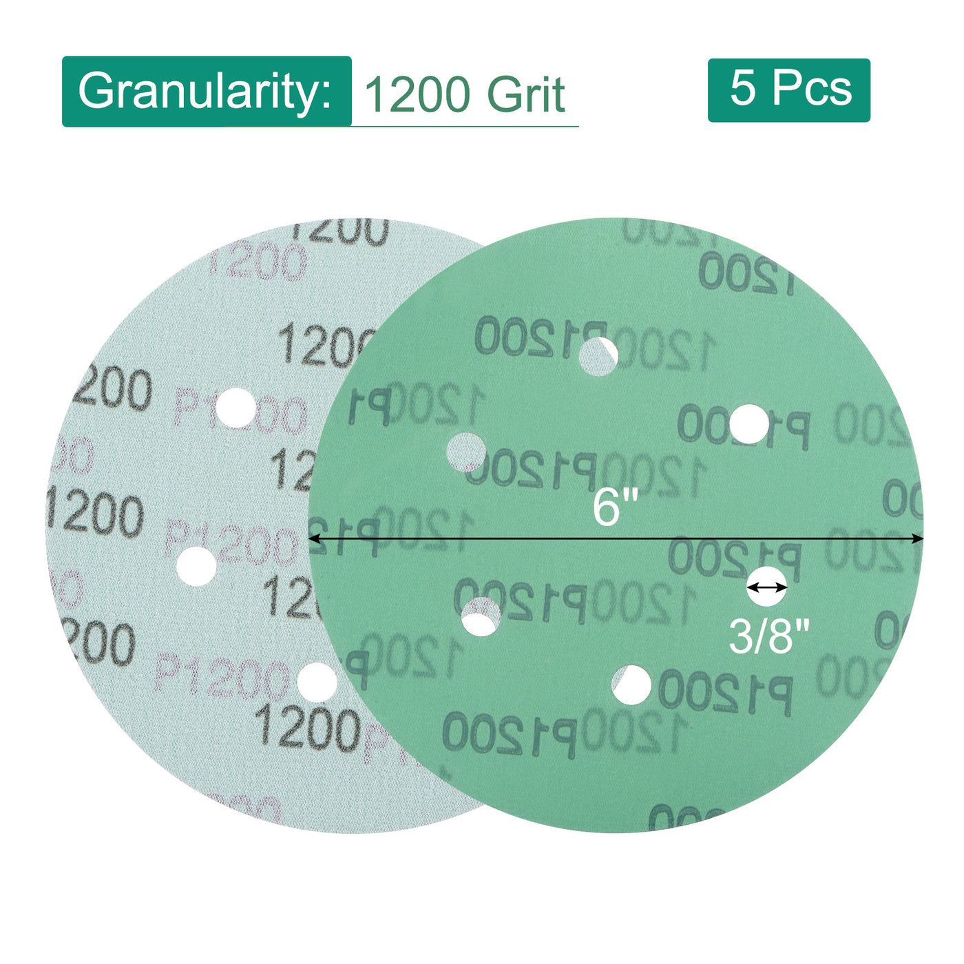 Harfington Film Sandpaper Random Orbital Sanding Disc