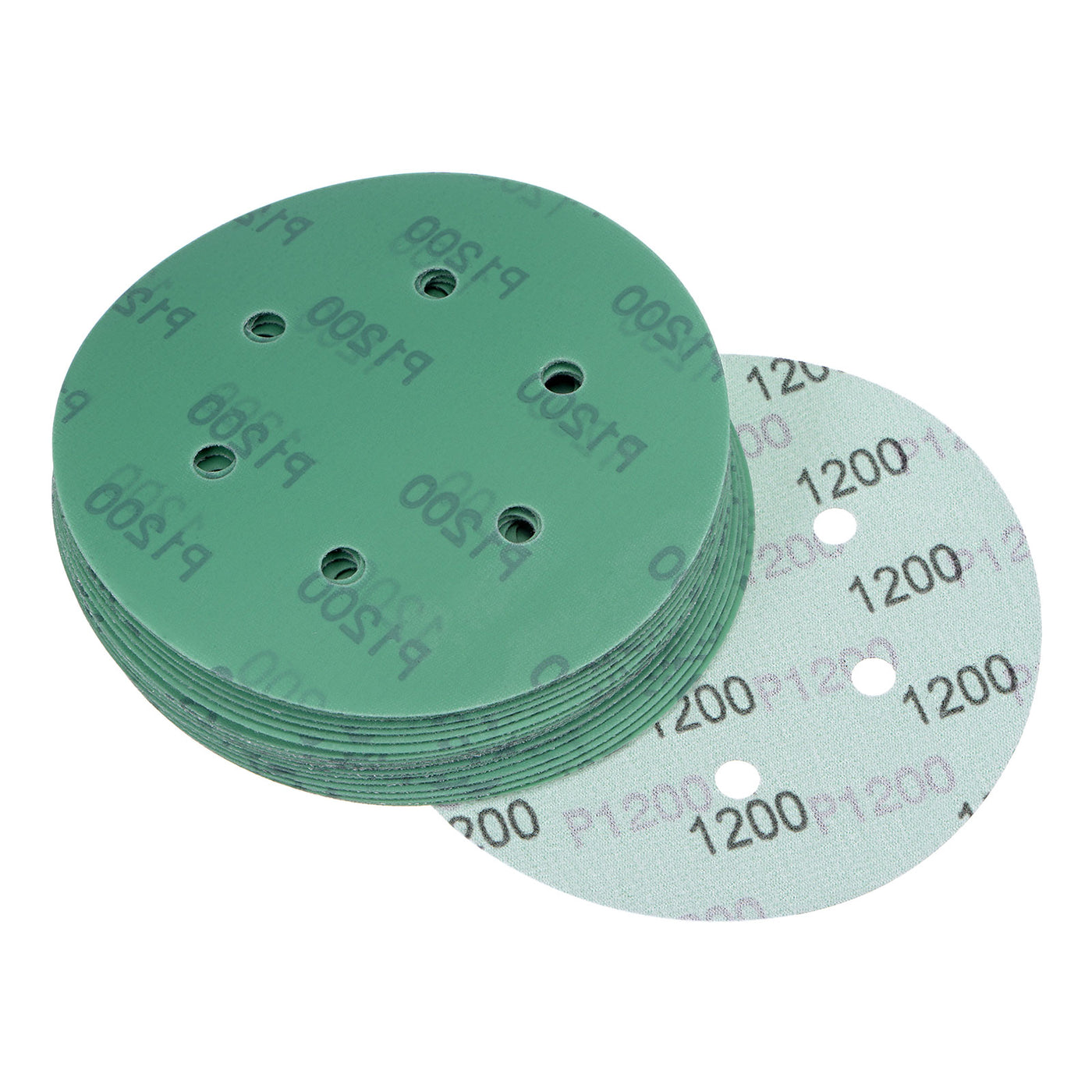 Harfington Sandpaper Hook Loop Backed Orbital Sanding Disc