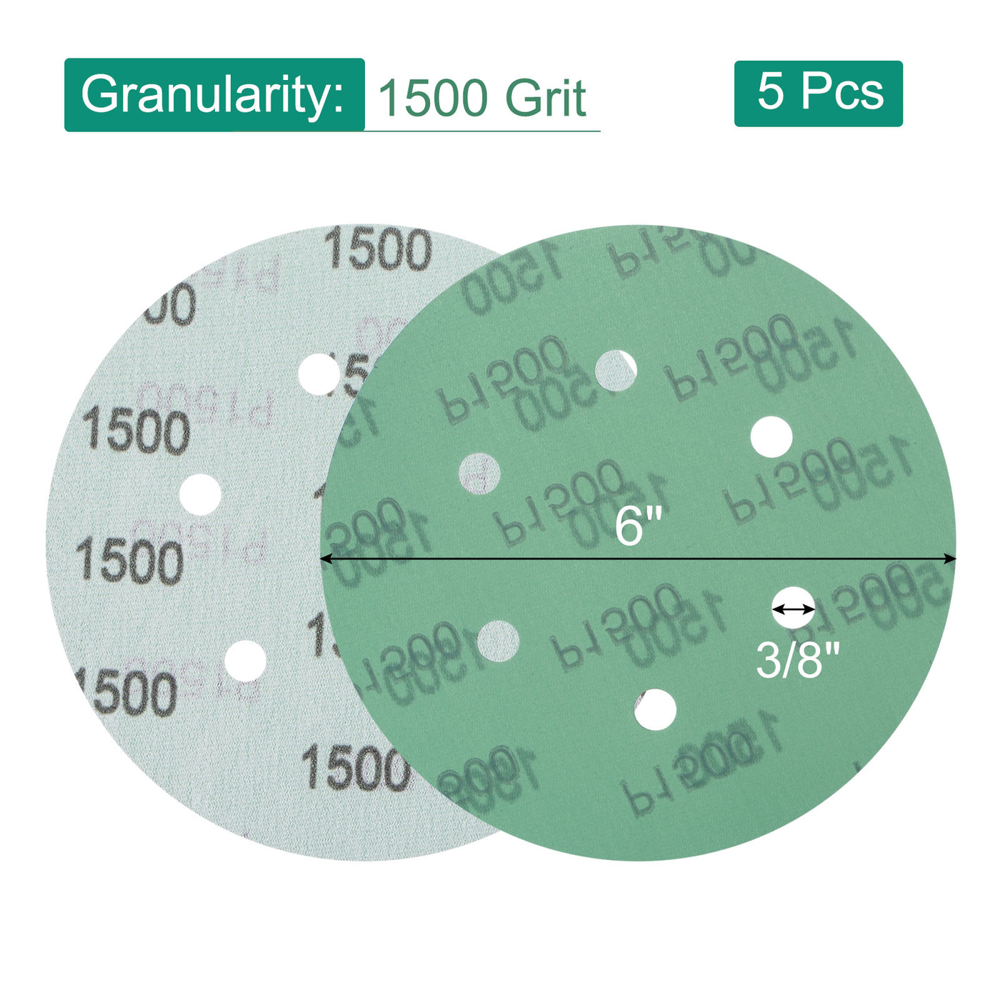 Harfington Film Sandpaper Random Orbital Sanding Disc