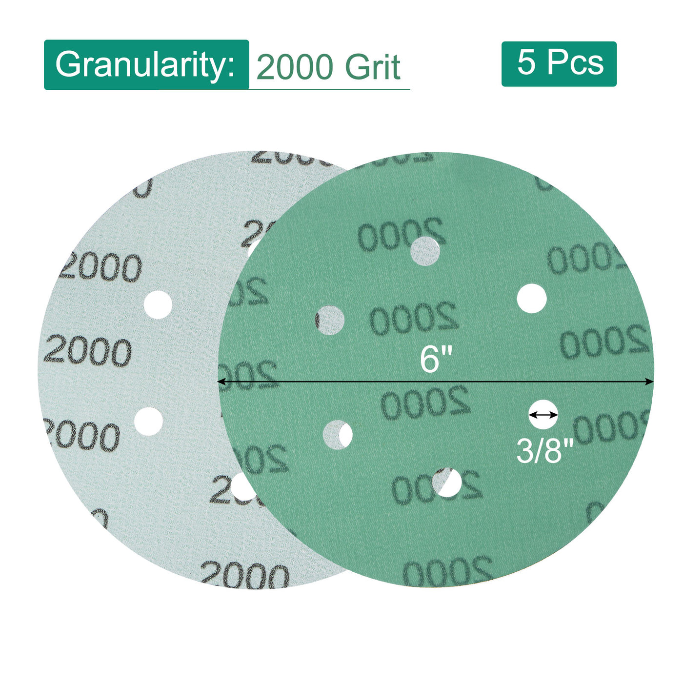 Harfington Film Sandpaper Random Orbital Sanding Disc