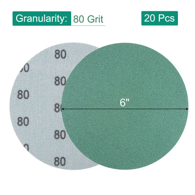 Harfington Sandpapers Hook Loop Backed Random Orbital Sanding Disc