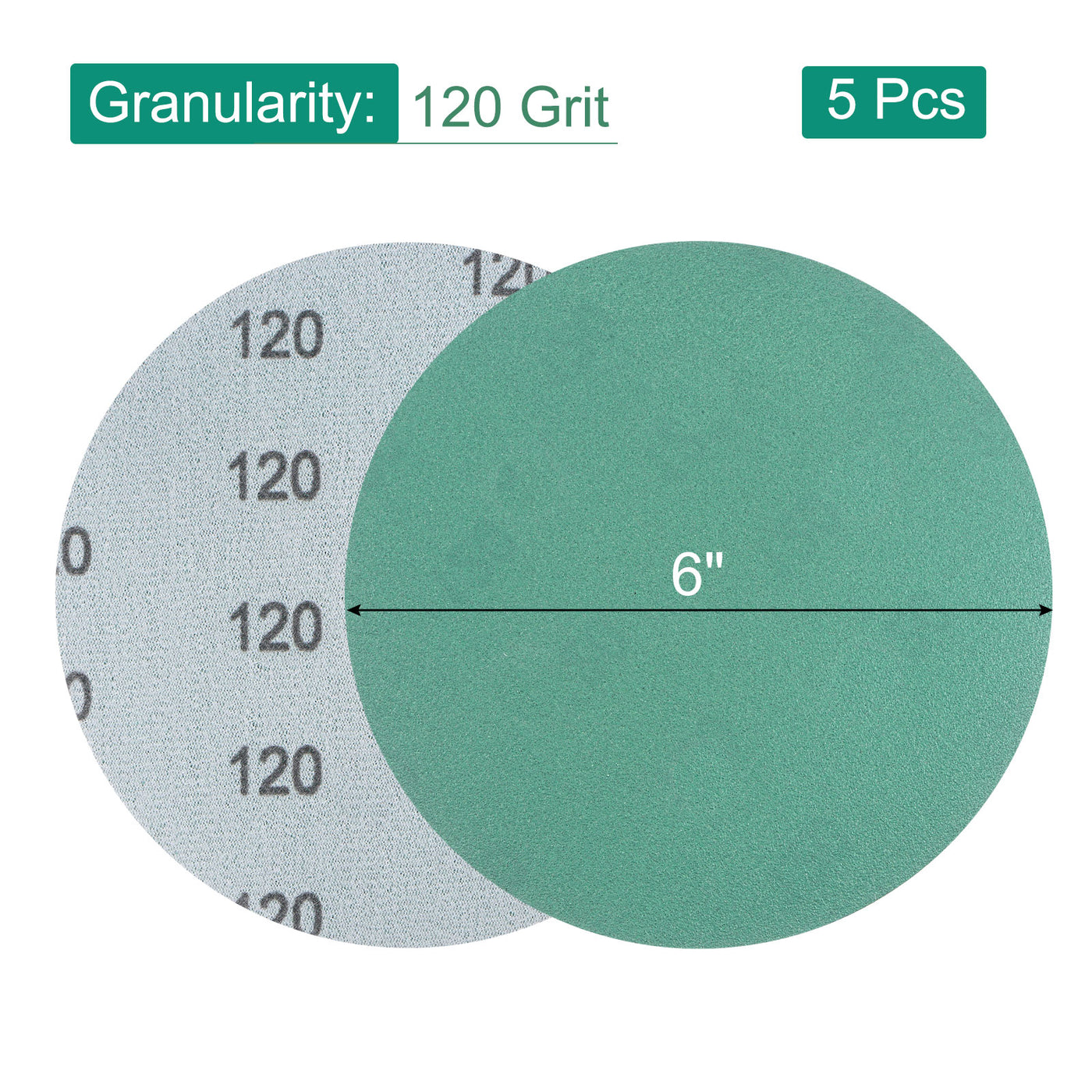 Harfington Film Sandpapers Hook Loop Orbital Sanding Disc