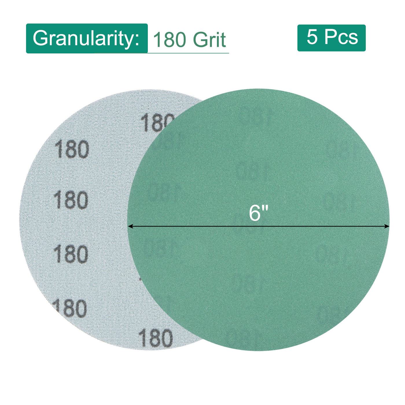 Harfington Film Sandpapers Hook Loop Orbital Sanding Disc