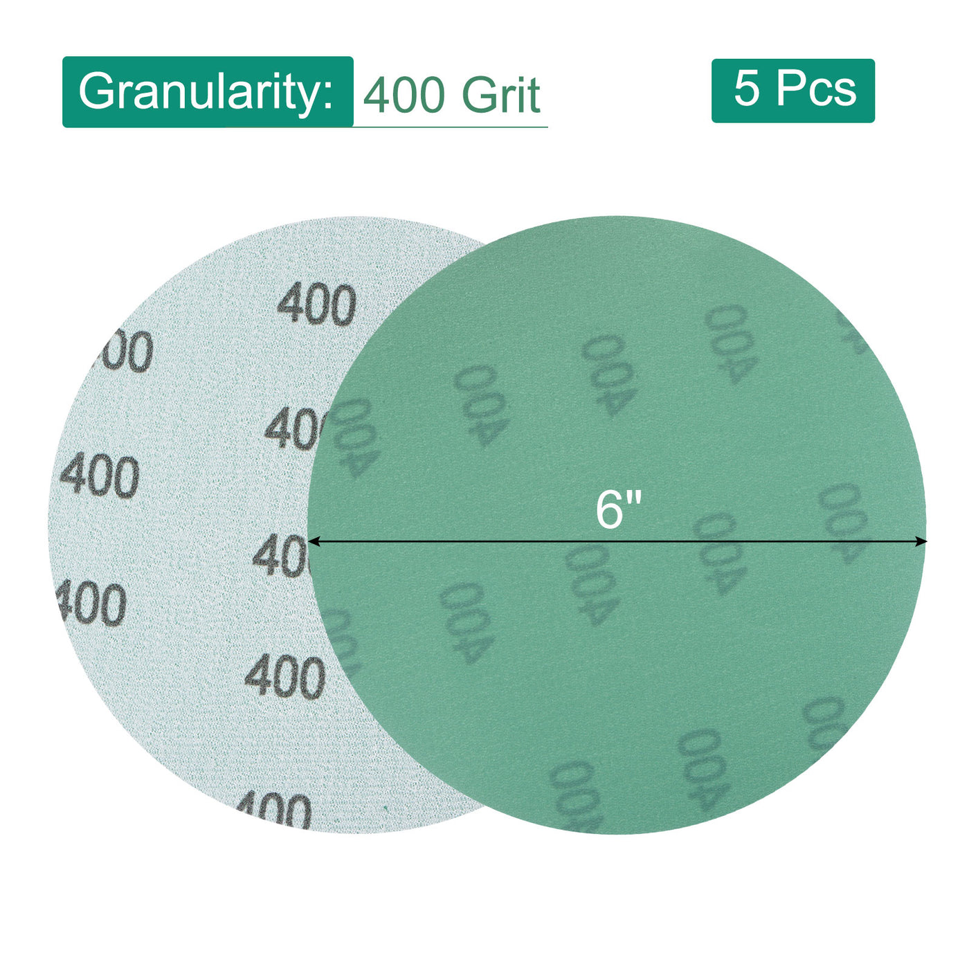 Harfington Film Sandpapers Hook Loop Orbital Sanding Disc