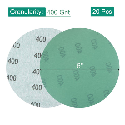 Harfington Sandpapers Hook Loop Backed Random Orbital Sanding Disc