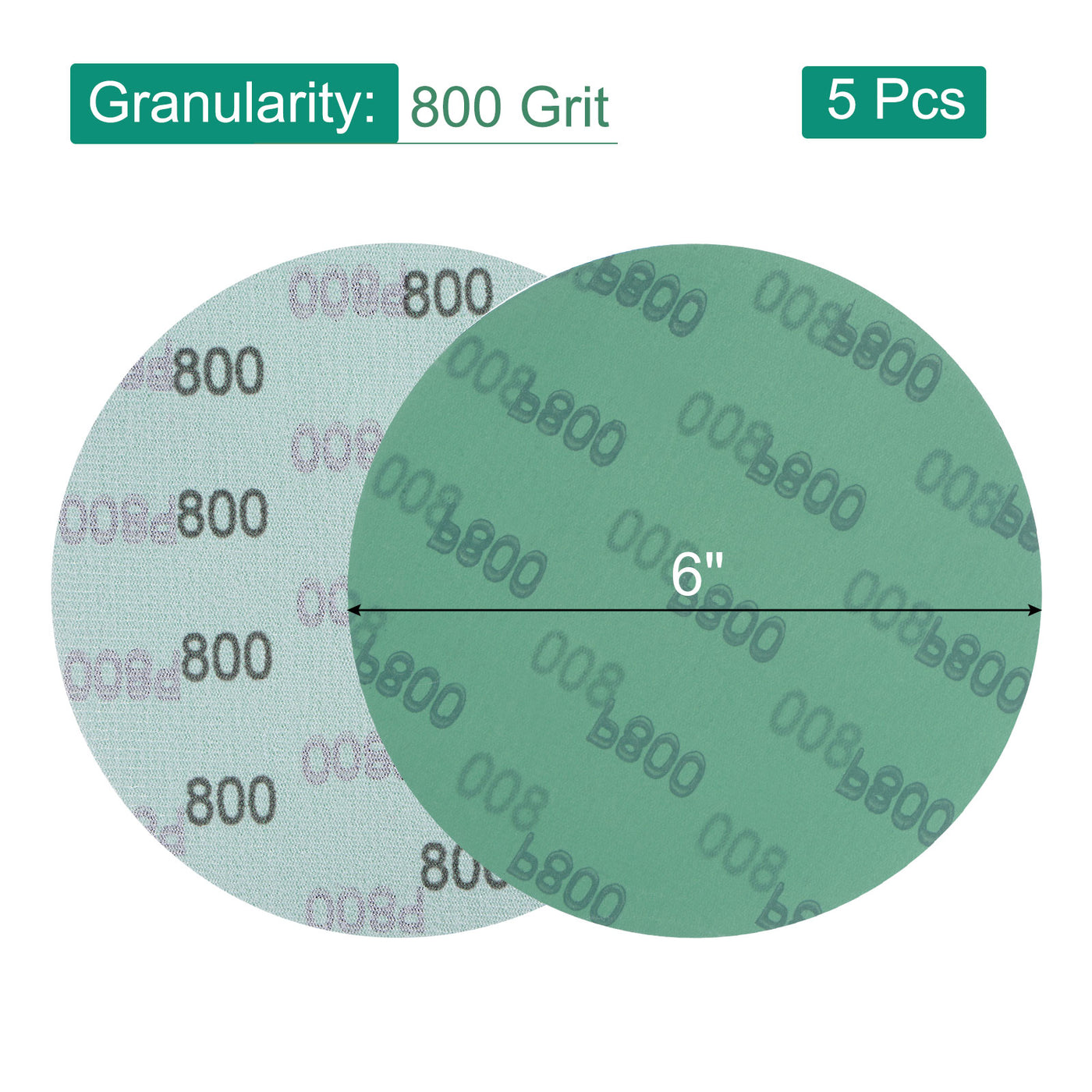 Harfington Film Sandpapers Hook Loop Orbital Sanding Disc