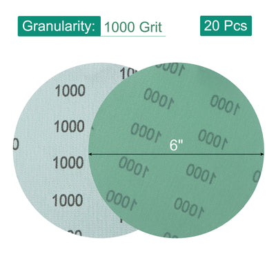 Harfington Sandpapers Hook Loop Backed Random Orbital Sanding Disc