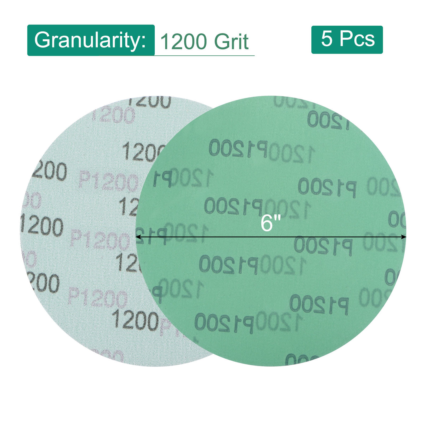 Harfington Film Sandpapers Hook Loop Orbital Sanding Disc