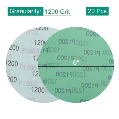 Harfington Sandpapers Hook Loop Backed Random Orbital Sanding Disc