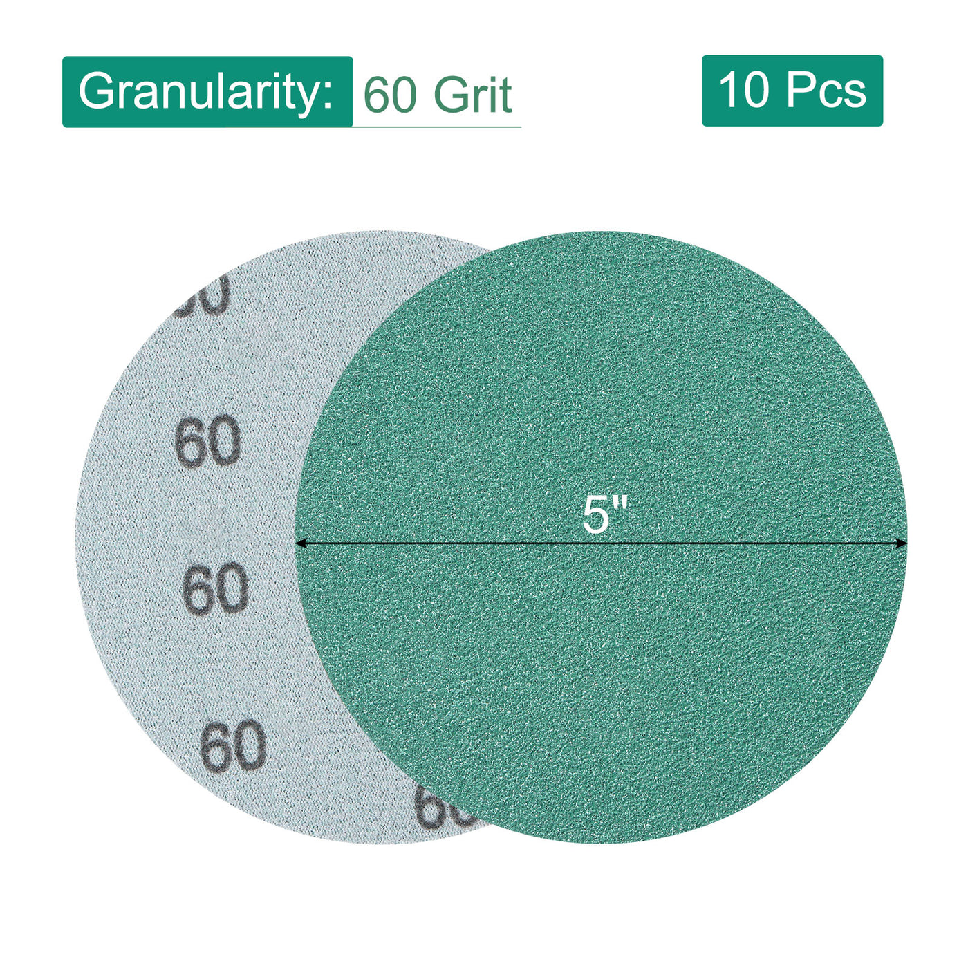 Harfington Sandpapers Hook Loop Random Orbital Sanding Discs