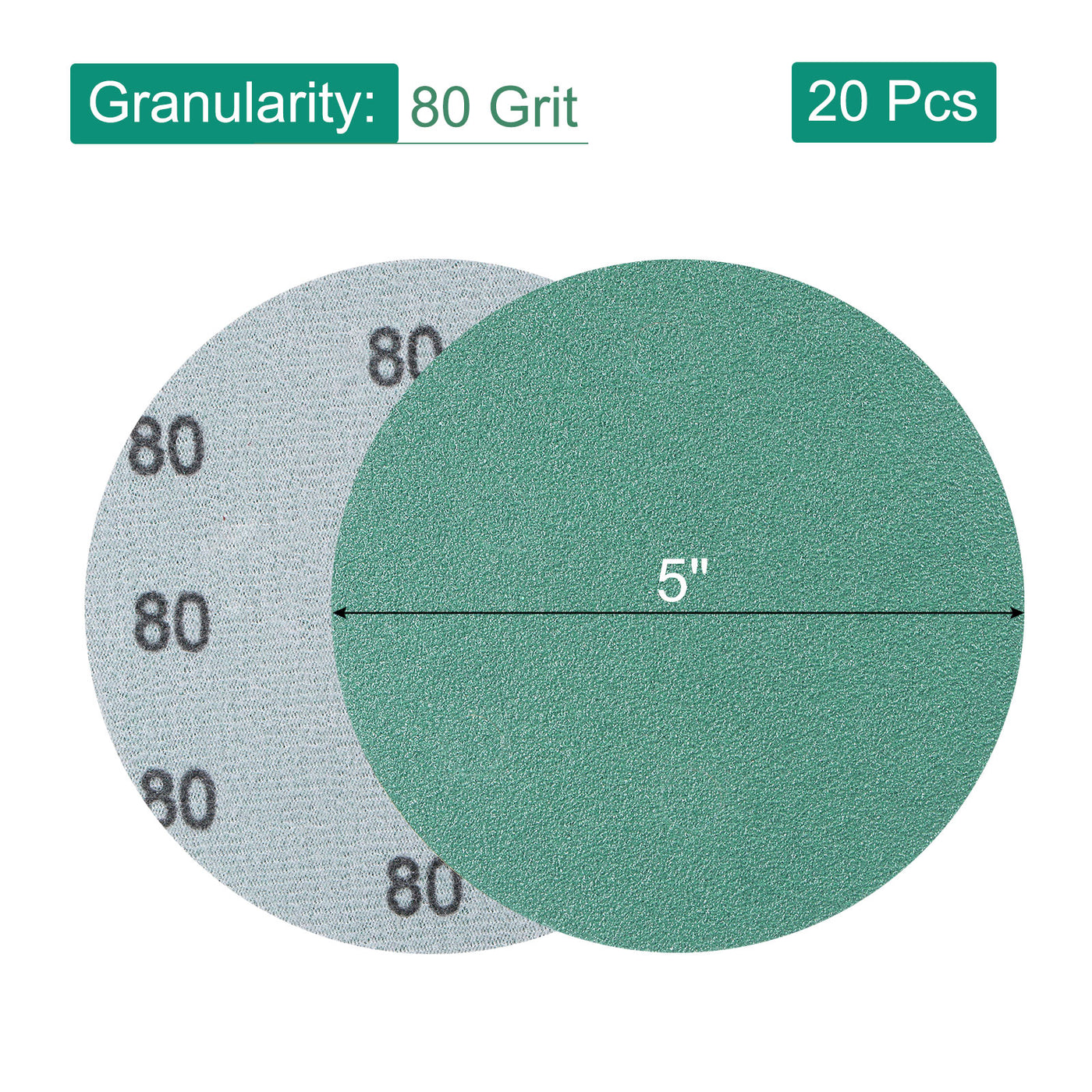 Harfington Film Sandpaper Hook Loop Discs