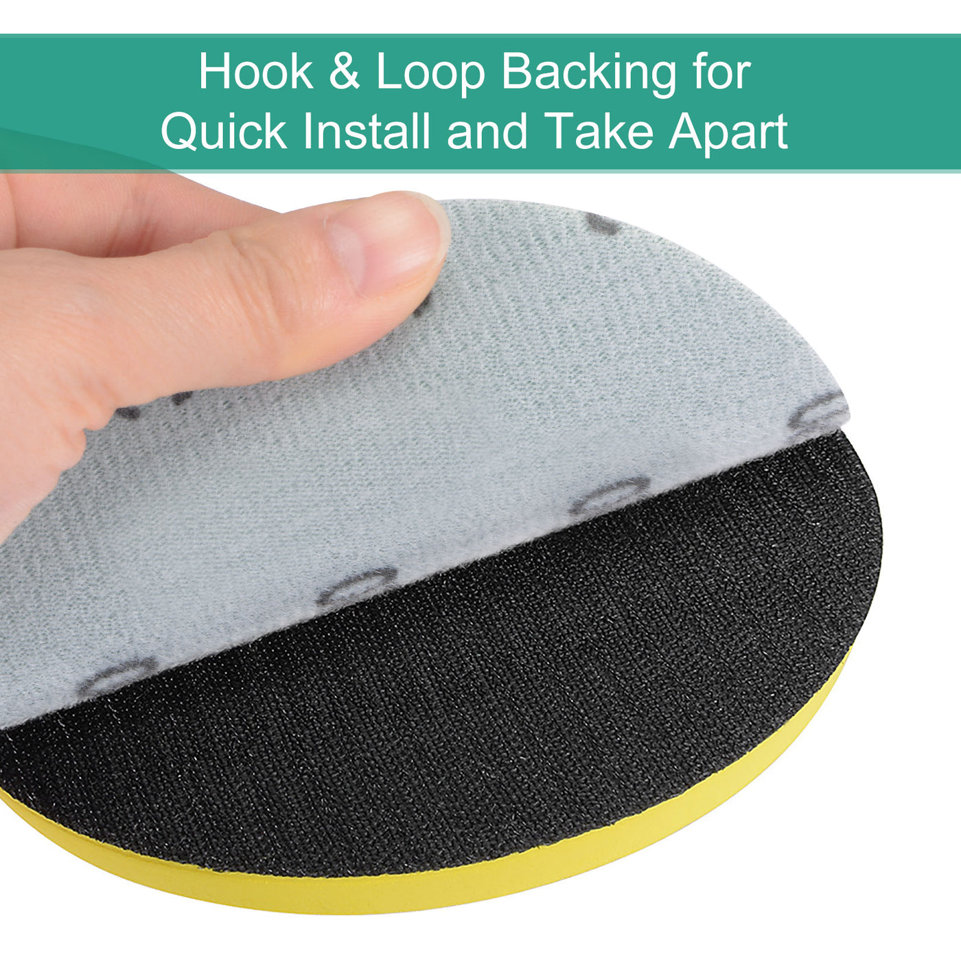 Harfington Film Sandpaper Hook Loop Discs