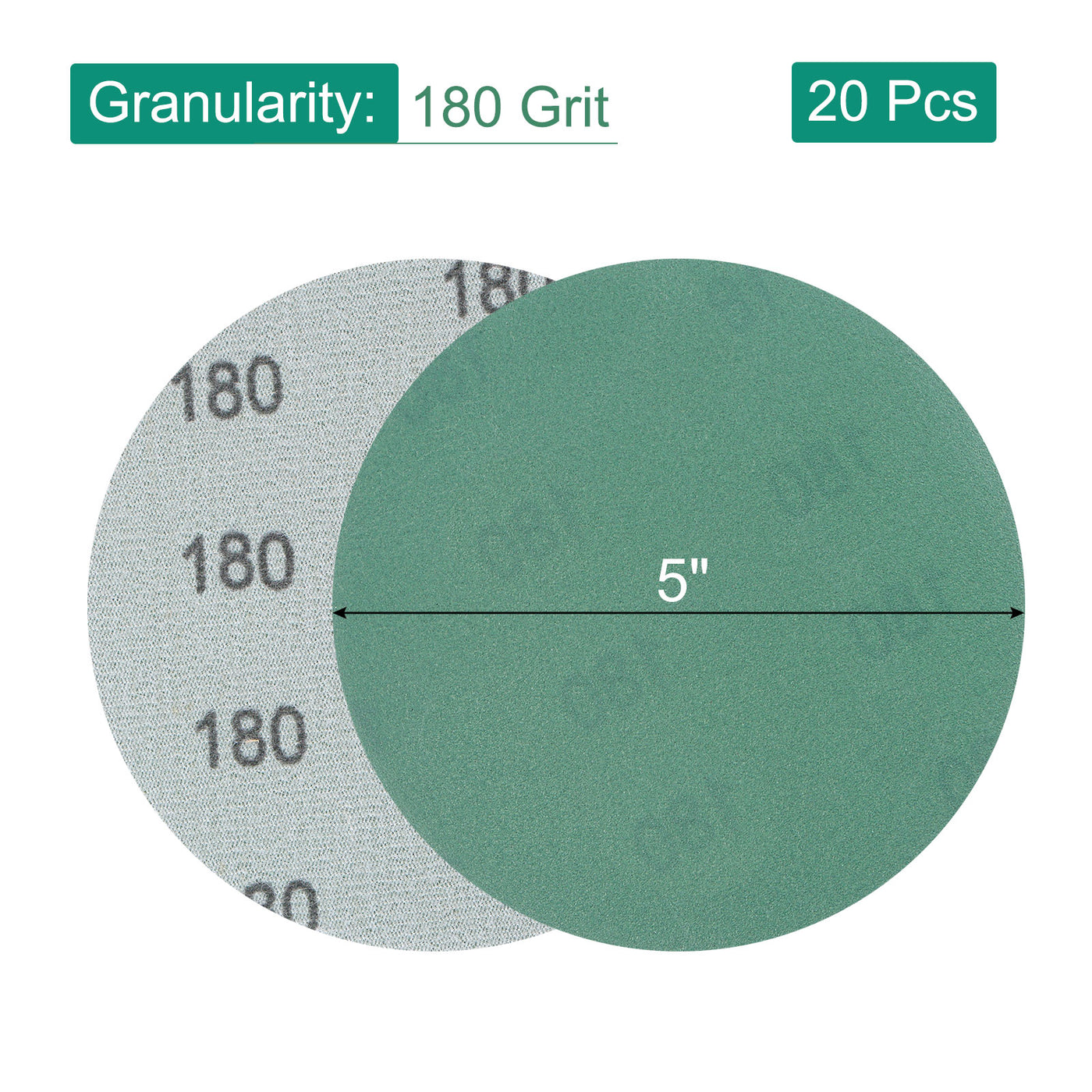 Harfington Film Sandpaper Hook Loop Discs