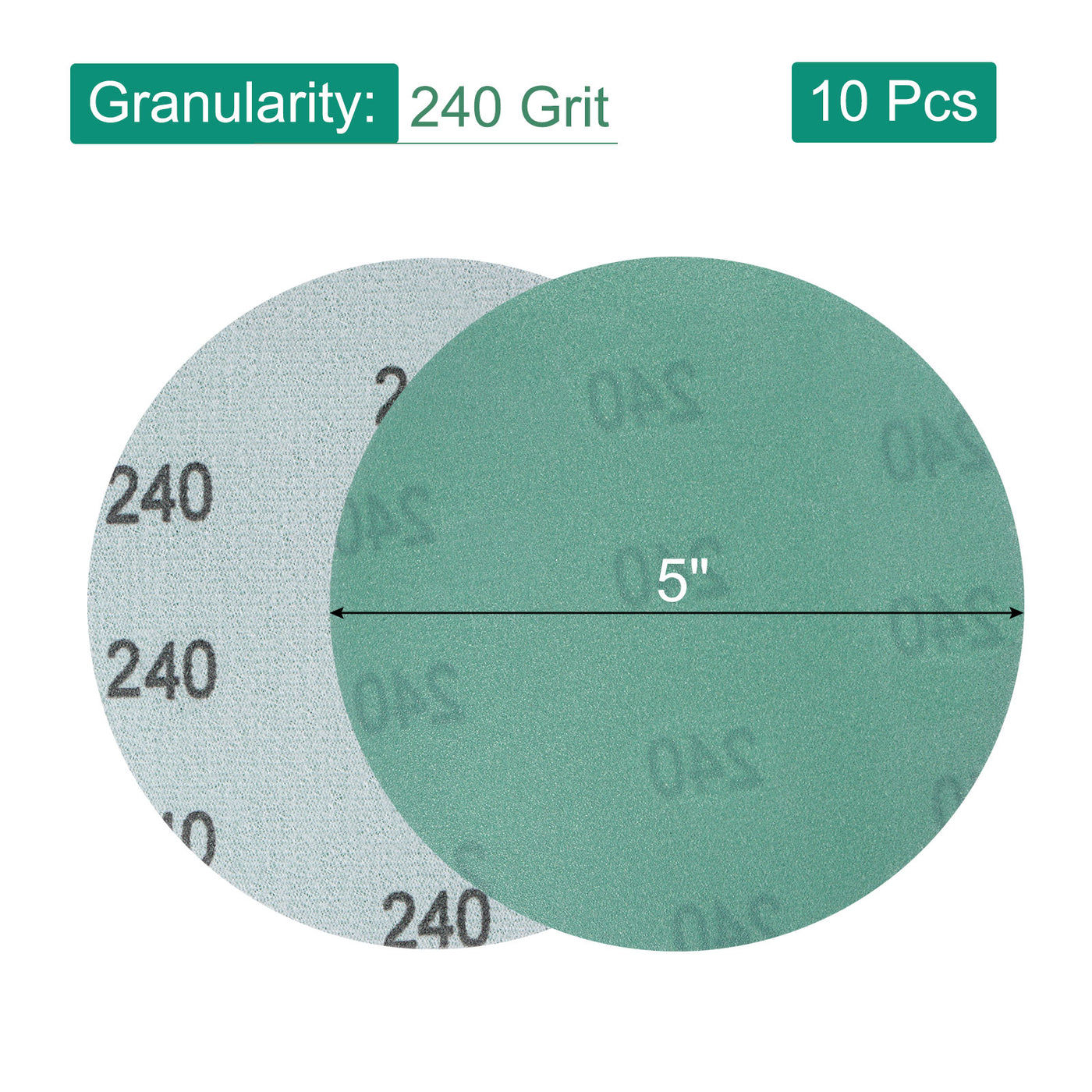 Harfington Sandpapers Hook Loop Random Orbital Sanding Discs