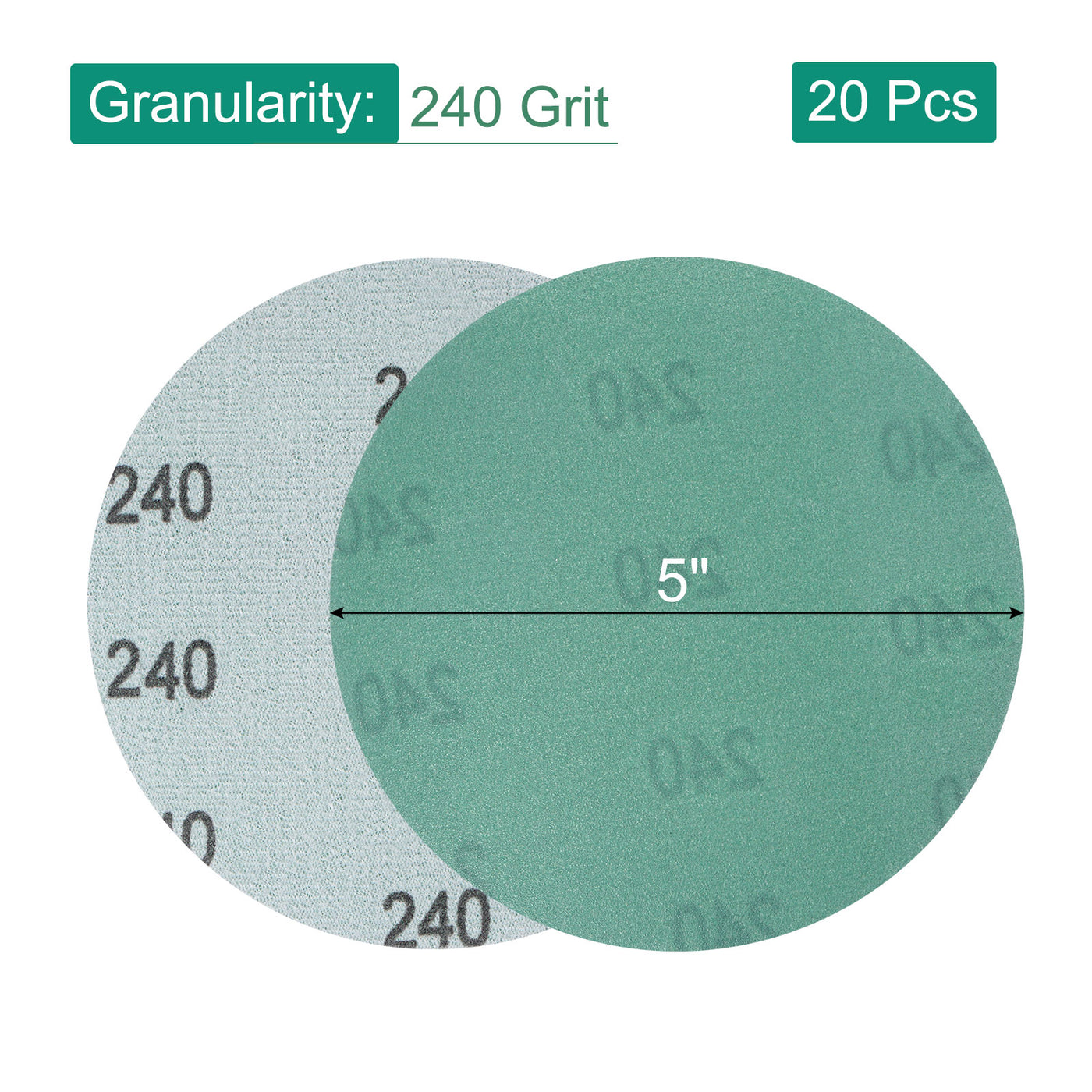Harfington Film Sandpaper Hook Loop Discs