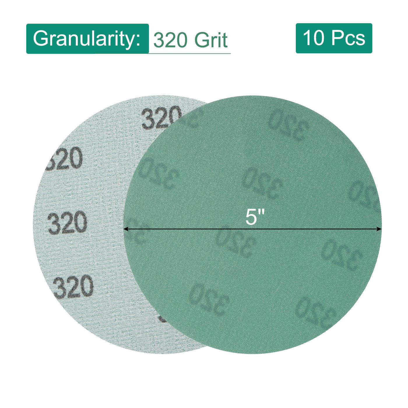 Harfington Sandpapers Hook Loop Random Orbital Sanding Discs