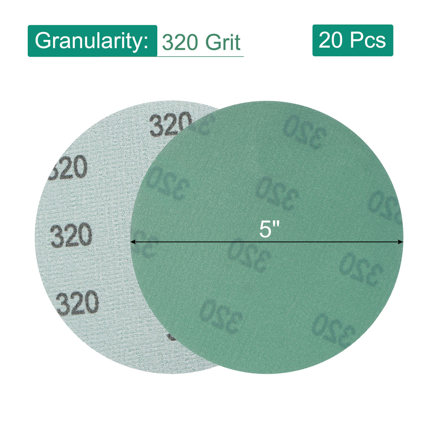 Harfington Film Sandpaper Hook Loop Discs