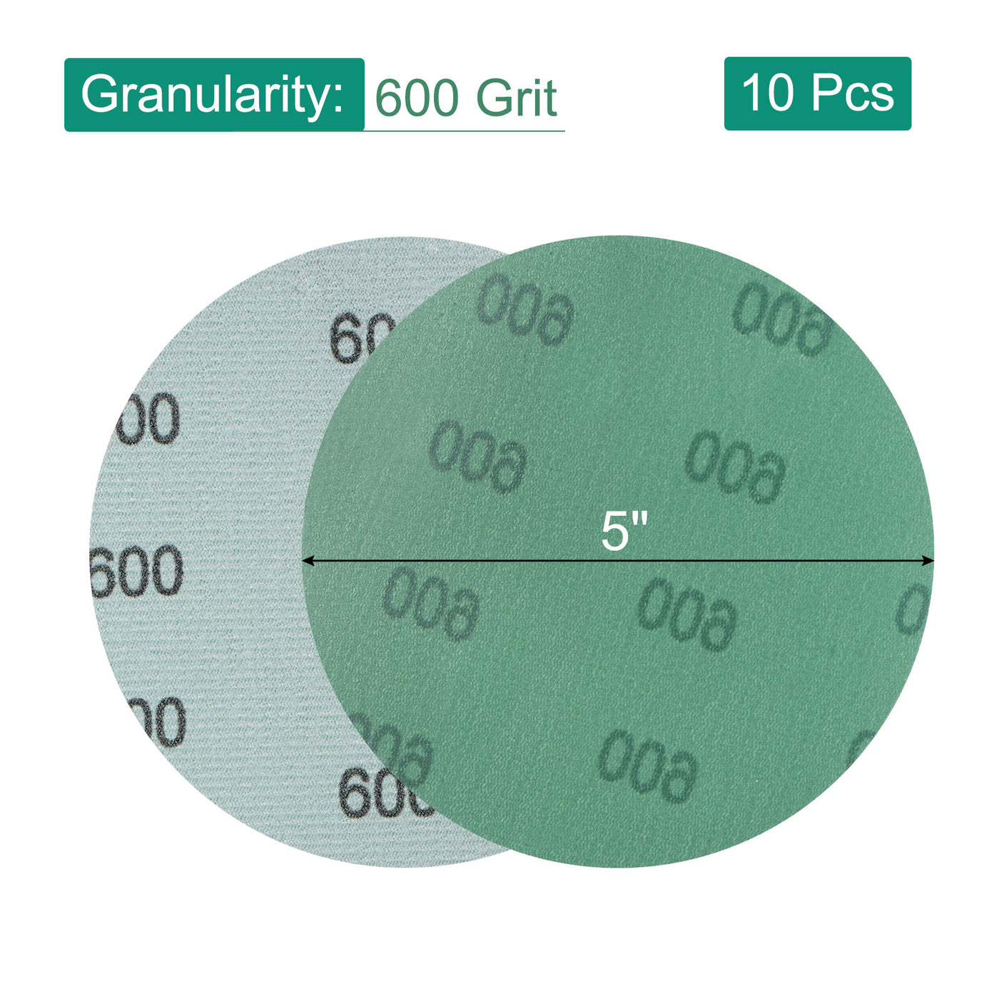 Harfington Sandpapers Hook Loop Random Orbital Sanding Discs