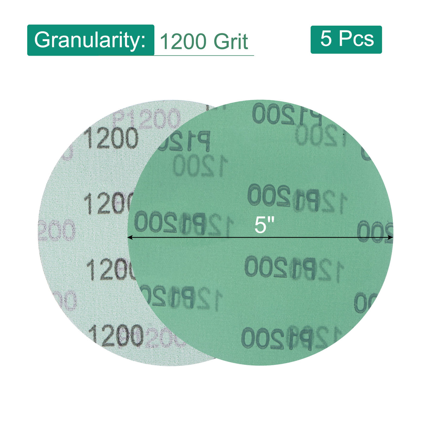 Harfington 5inch round Hook Loop Random Orbital Sanding Disc