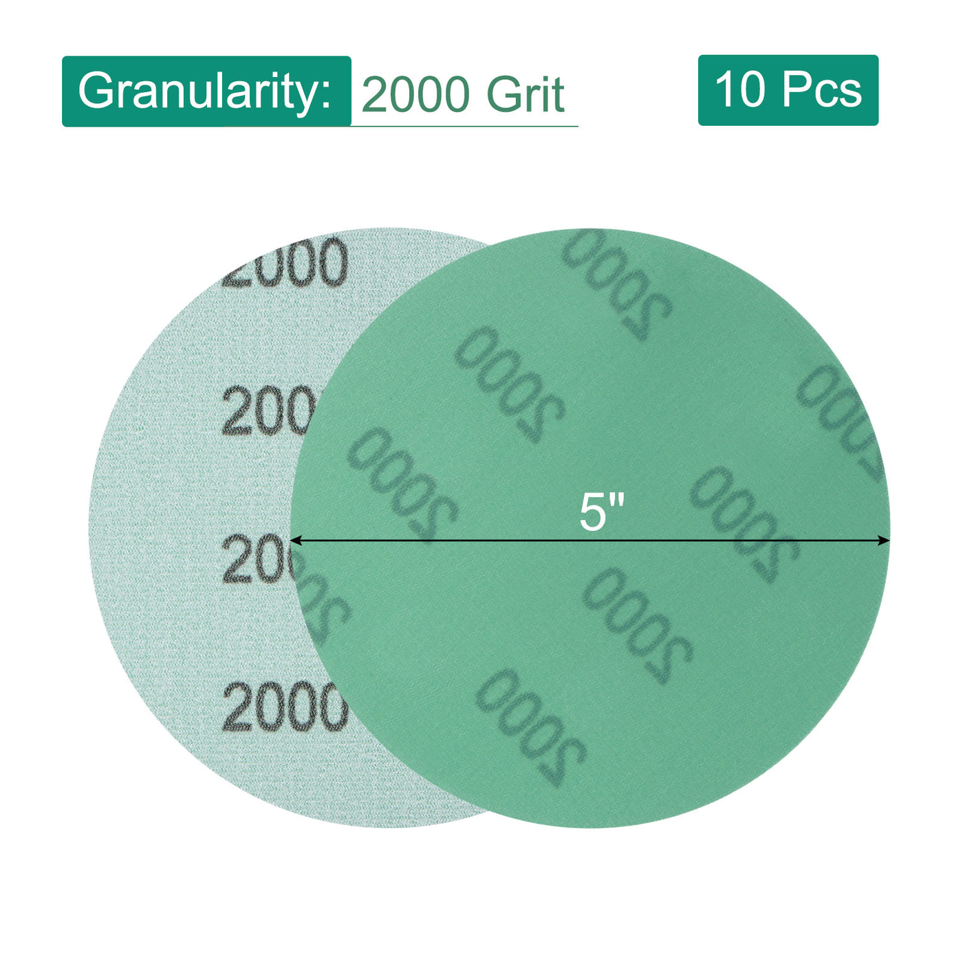 Harfington Sandpapers Hook Loop Random Orbital Sanding Discs
