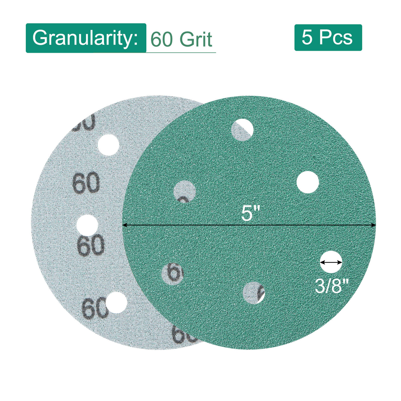 Harfington Sandpapers Random Orbital Sanding Disc