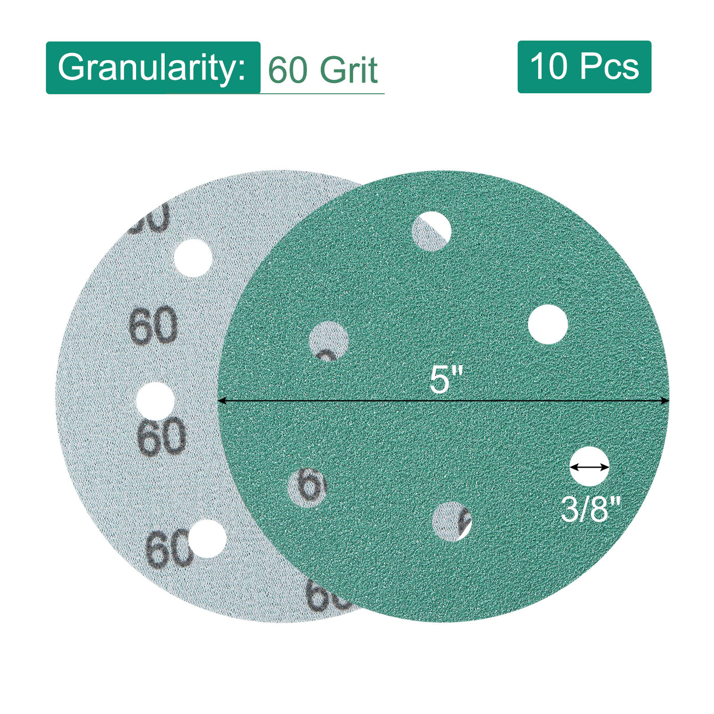 Harfington Film Sandpapers Hook Loop Sanding Discs