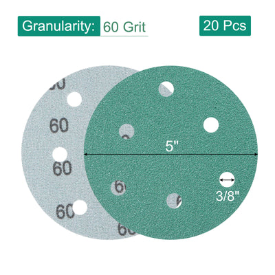 Harfington Sandpapers Hook Loop Backed Sanding Disc
