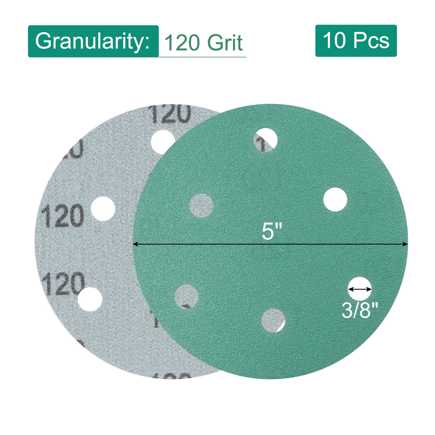 Harfington Film Sandpapers Hook Loop Sanding Discs