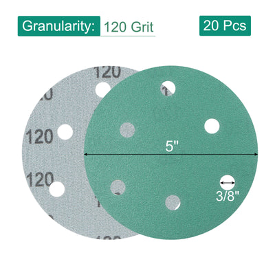 Harfington Sandpapers Hook Loop Backed Sanding Disc