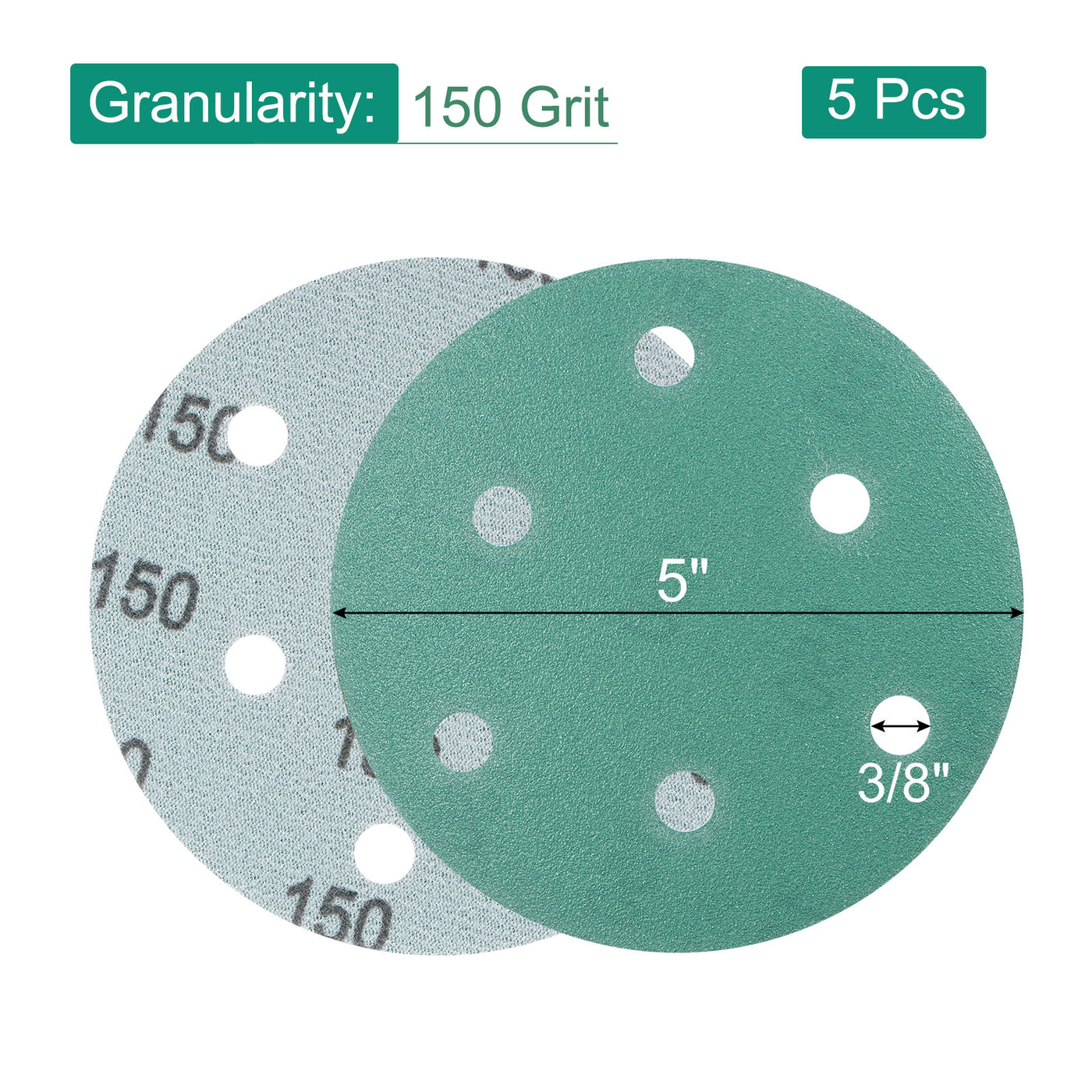 Harfington Sandpapers Random Orbital Sanding Disc
