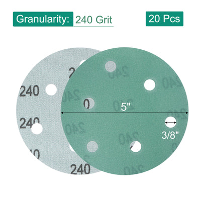 Harfington Sandpapers Hook Loop Backed Sanding Disc