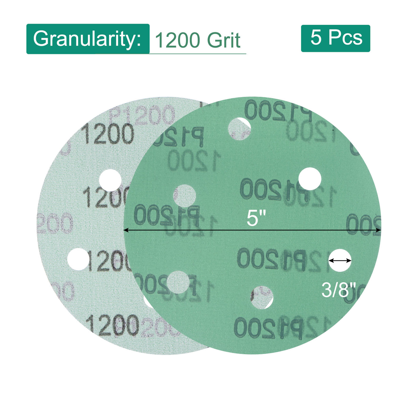 Harfington Sandpapers Random Orbital Sanding Disc