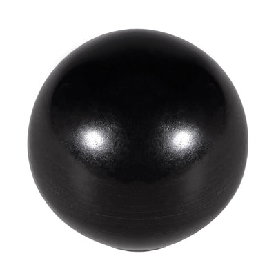 Harfington 10 Pcs Thermoset Ball Knob Female Thread Machine Handle Smooth Rim Black