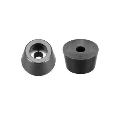 Harfington Rubber Feet Bumpers Pads Black 12pcs