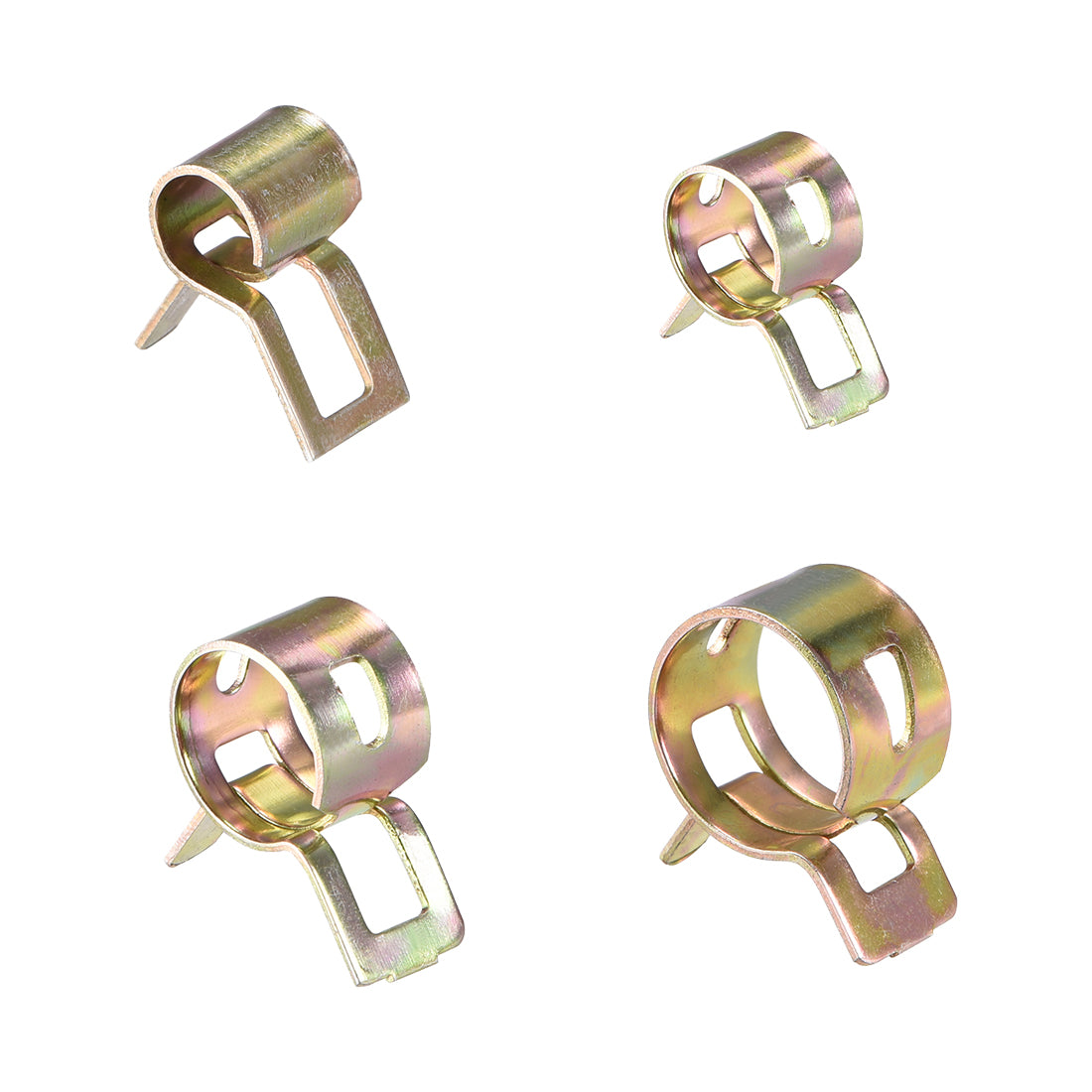 Harfington Hose Clamps, Spring Band Type Clips for Fuel Line Replacement