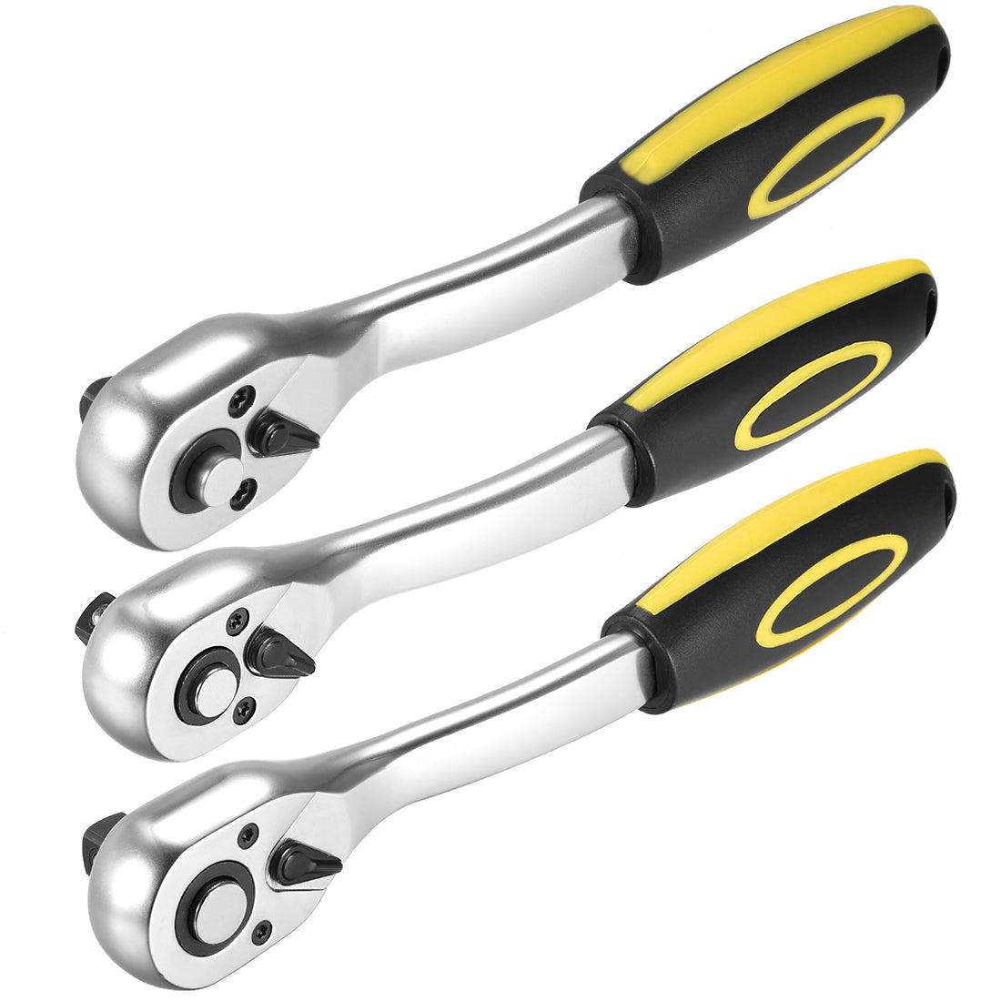 Harfington Rotator Ratchet Wrench, Reversible Quick-Release Offset Drive