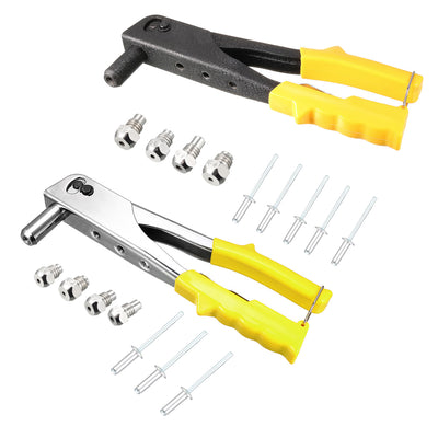 Harfington Rivet Gun, Professional Hand Riveter Kit with Wrench