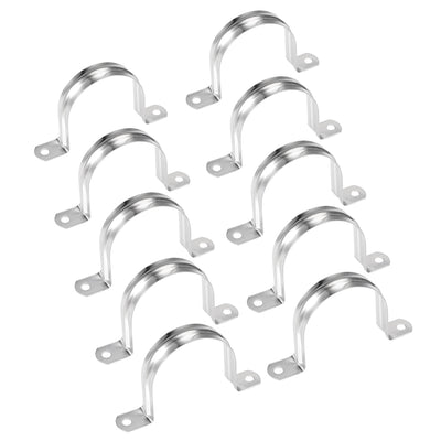 Harfington Conduit Clamp Saddle Strap Tube Pipe Clip Stainless Steel