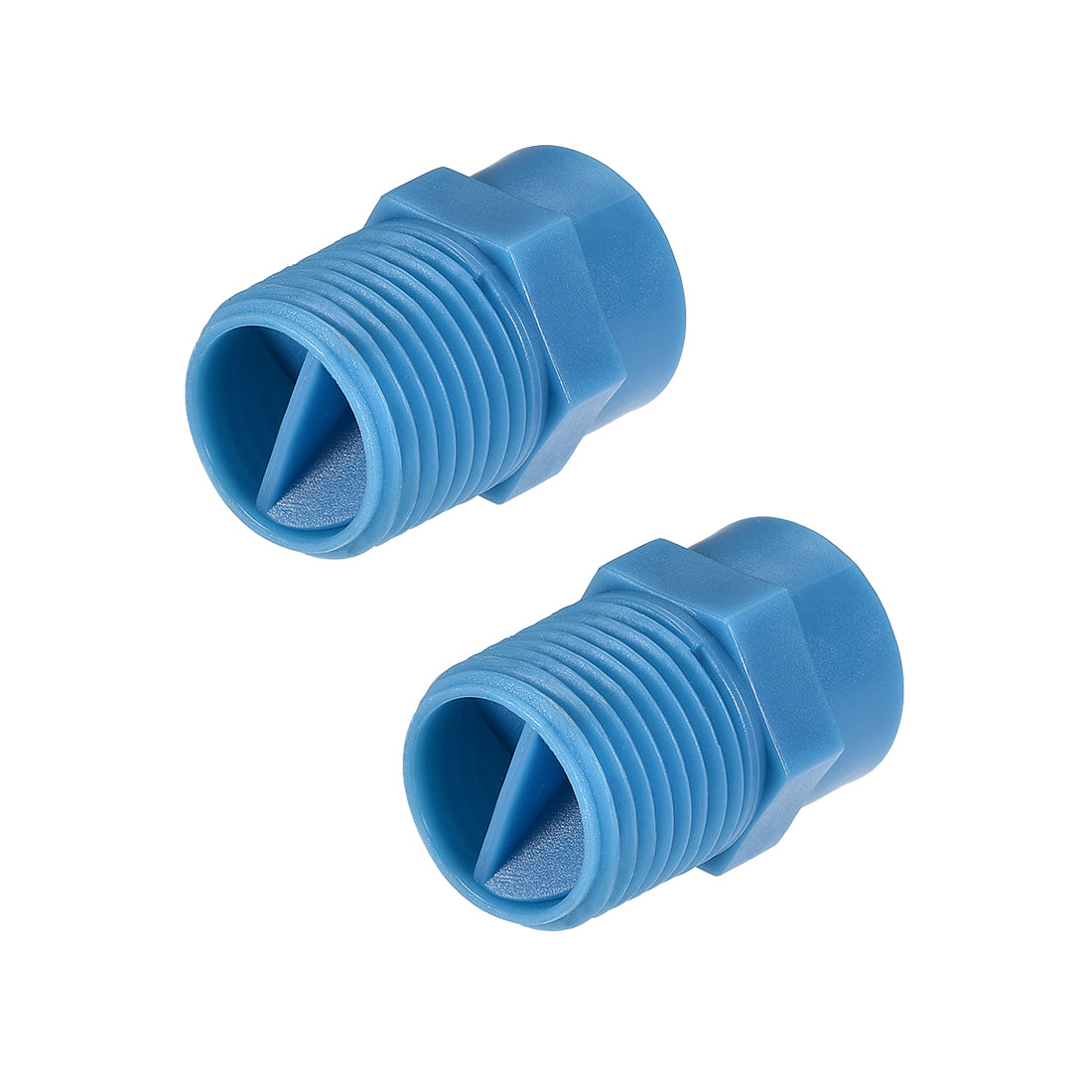 Harfington Full Cone Spray Tip, Plastic PP Wide Angle Nozzle, 2 Pcs